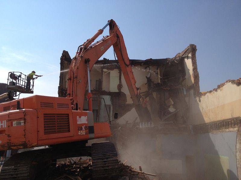 Demolition at Newell Rubbermaid, 127 E. Stephenson St. – Freeport, IL
