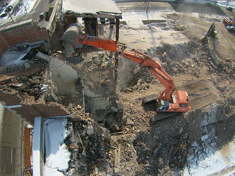 RPS Admin. Building Demolition, Rockford, IL